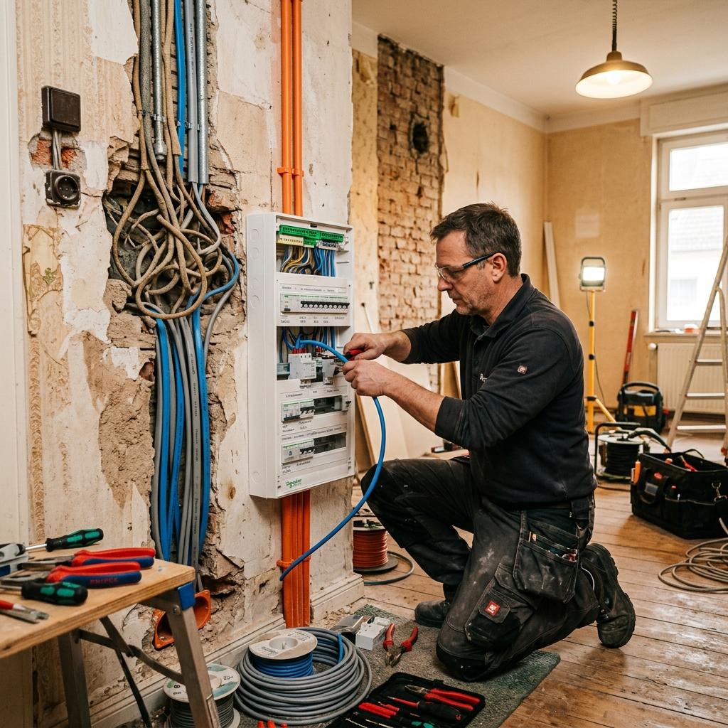 Altbau-Elektrik Komplettsanierung