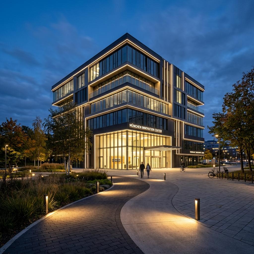 Außenbeleuchtung Gewerbeobjekt