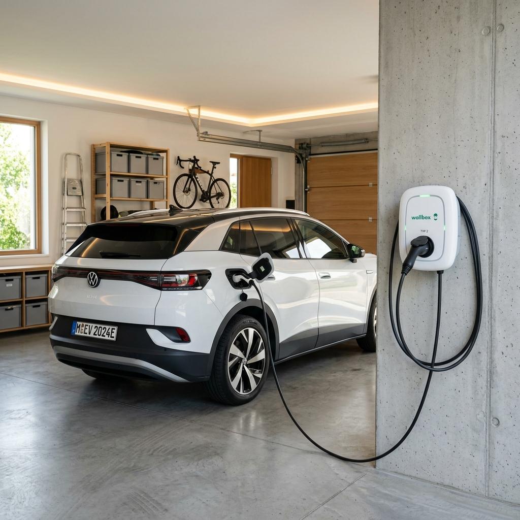 Wallbox-Installation Tiefgarage